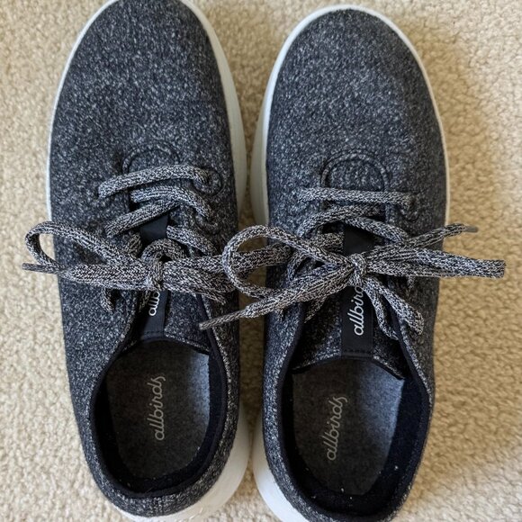 Allbirds Women's Sneakers in Black and White - Picture 3 of 3